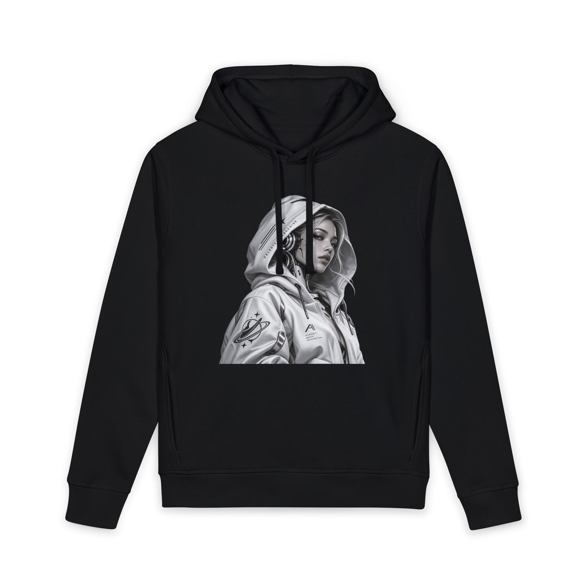 Unisex Organic Side Pocket Sounder Hoodie