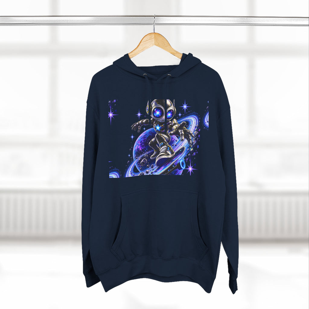 Robot Skater  Hoodie