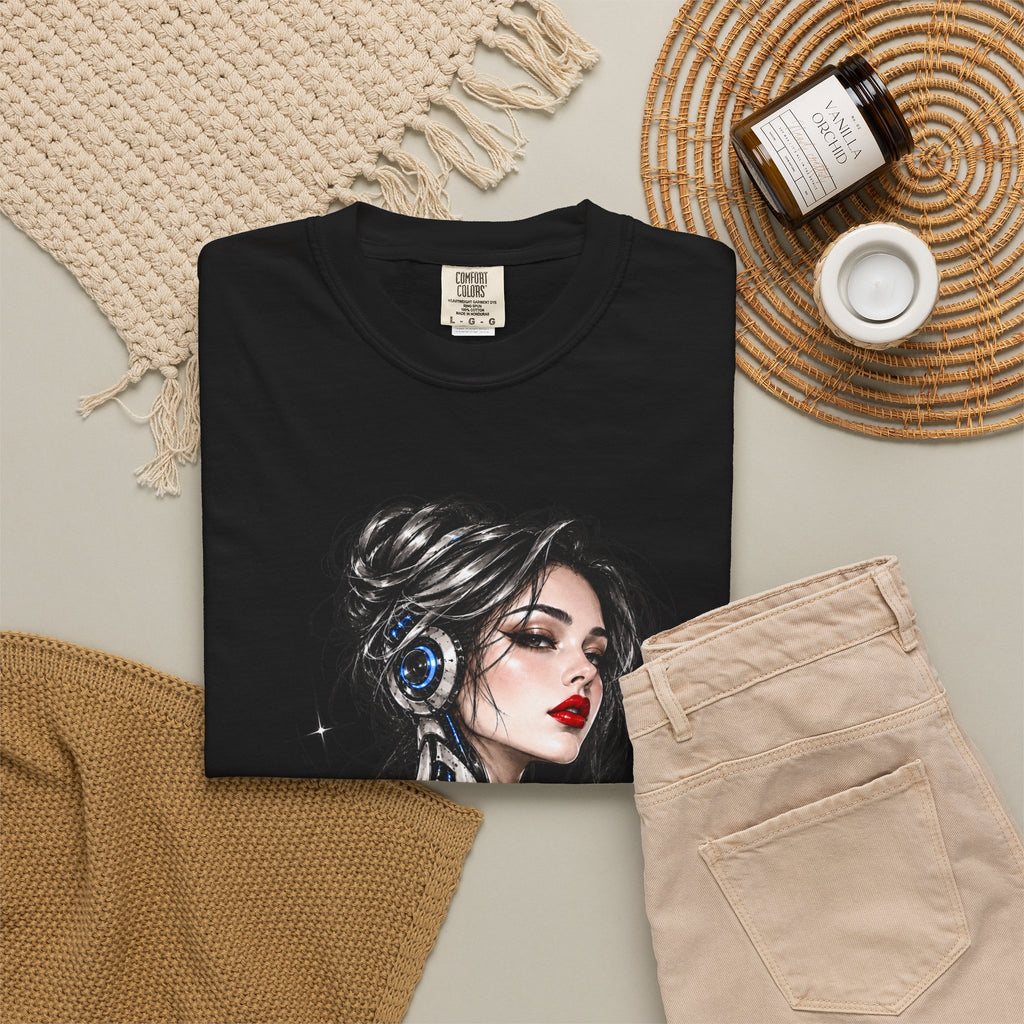 Robotic Woman Sketch Tee