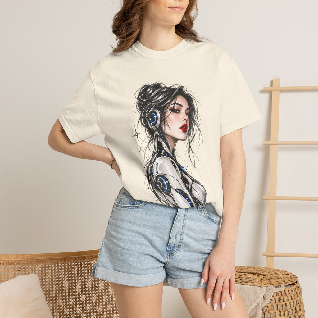 Robotic Woman Sketch Tee