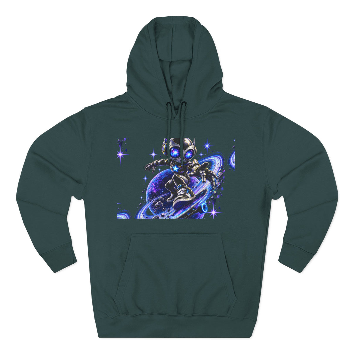 Robot Skater  Hoodie