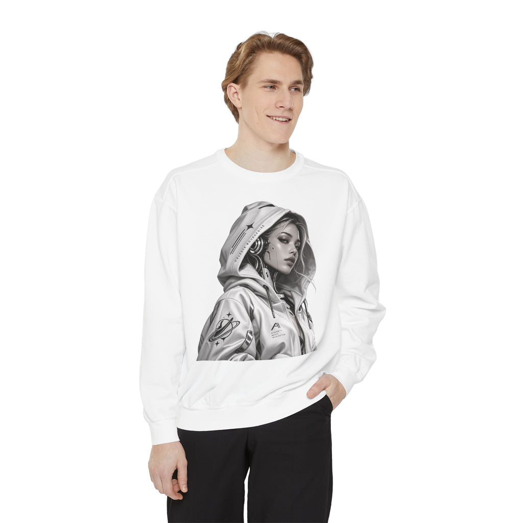 Unisex Garment-Dyed Sweatshirt