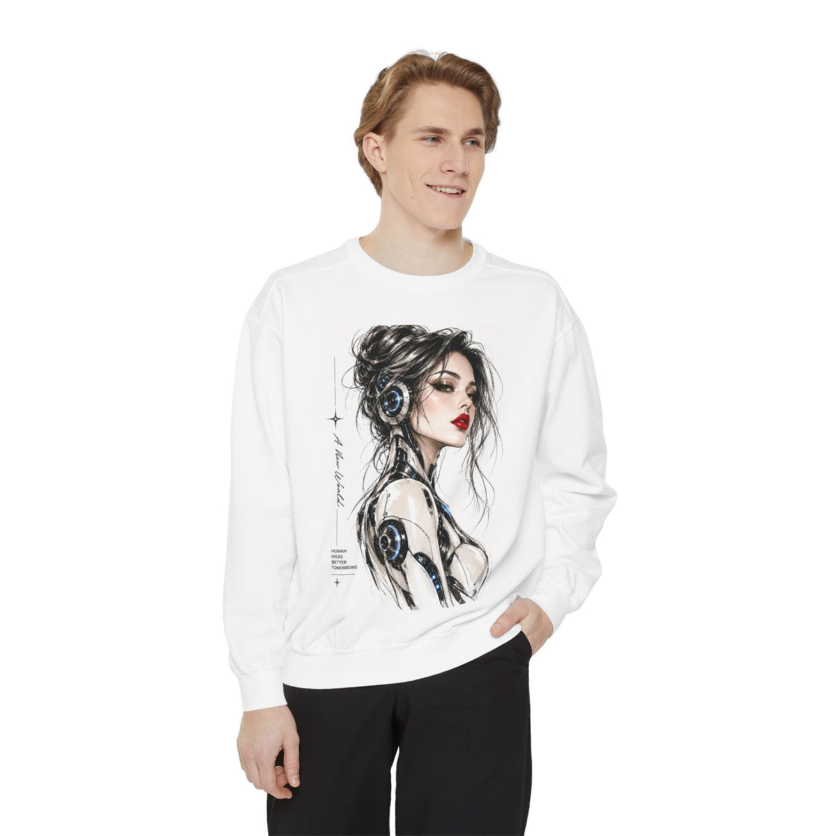 Unisex Garment-Dyed Sweatshirt