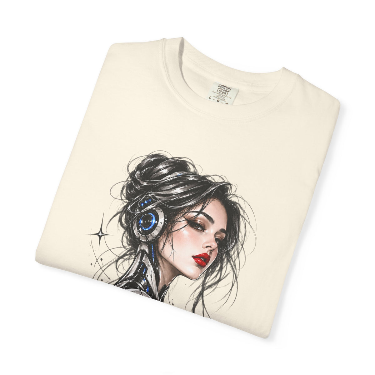 Robotic Woman Sketch Tee