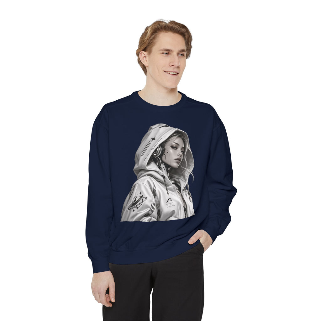 Unisex Garment-Dyed Sweatshirt