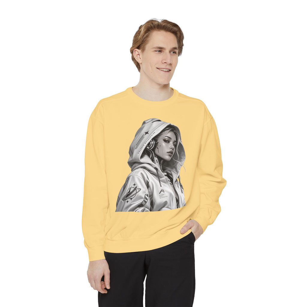Unisex Garment-Dyed Sweatshirt
