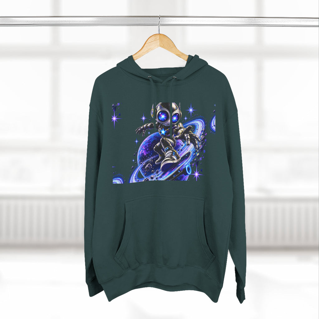 Robot Skater  Hoodie
