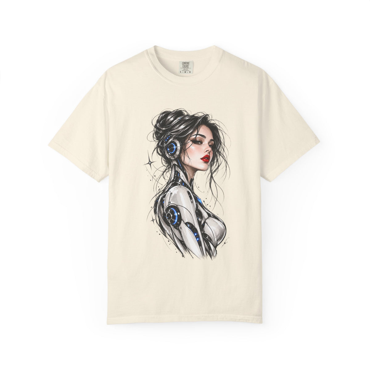 Robotic Woman Sketch Tee