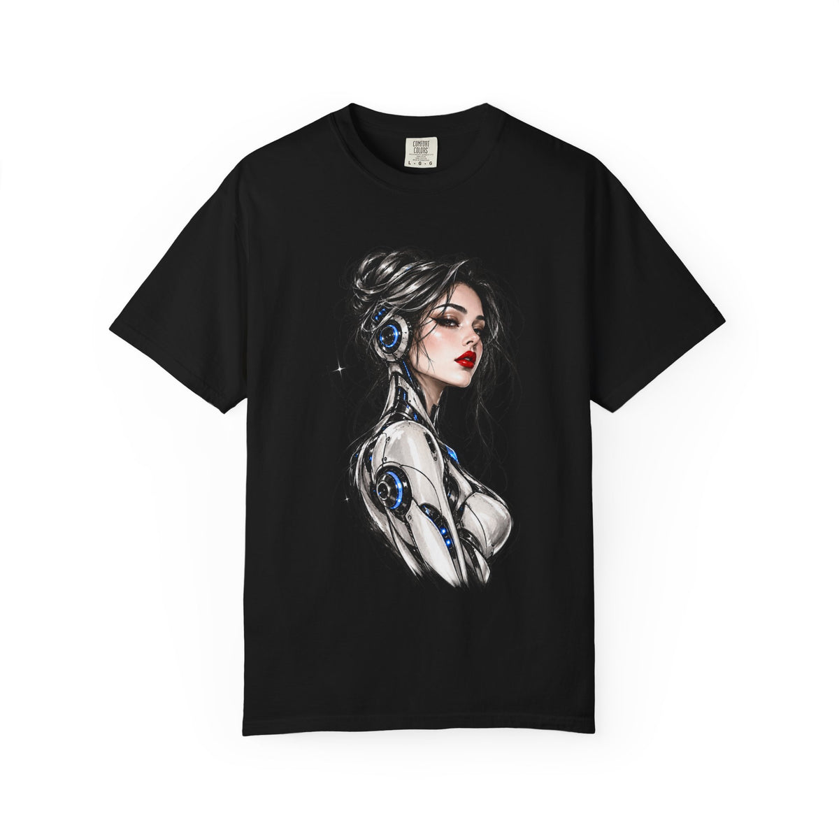 Robotic Woman Sketch Tee