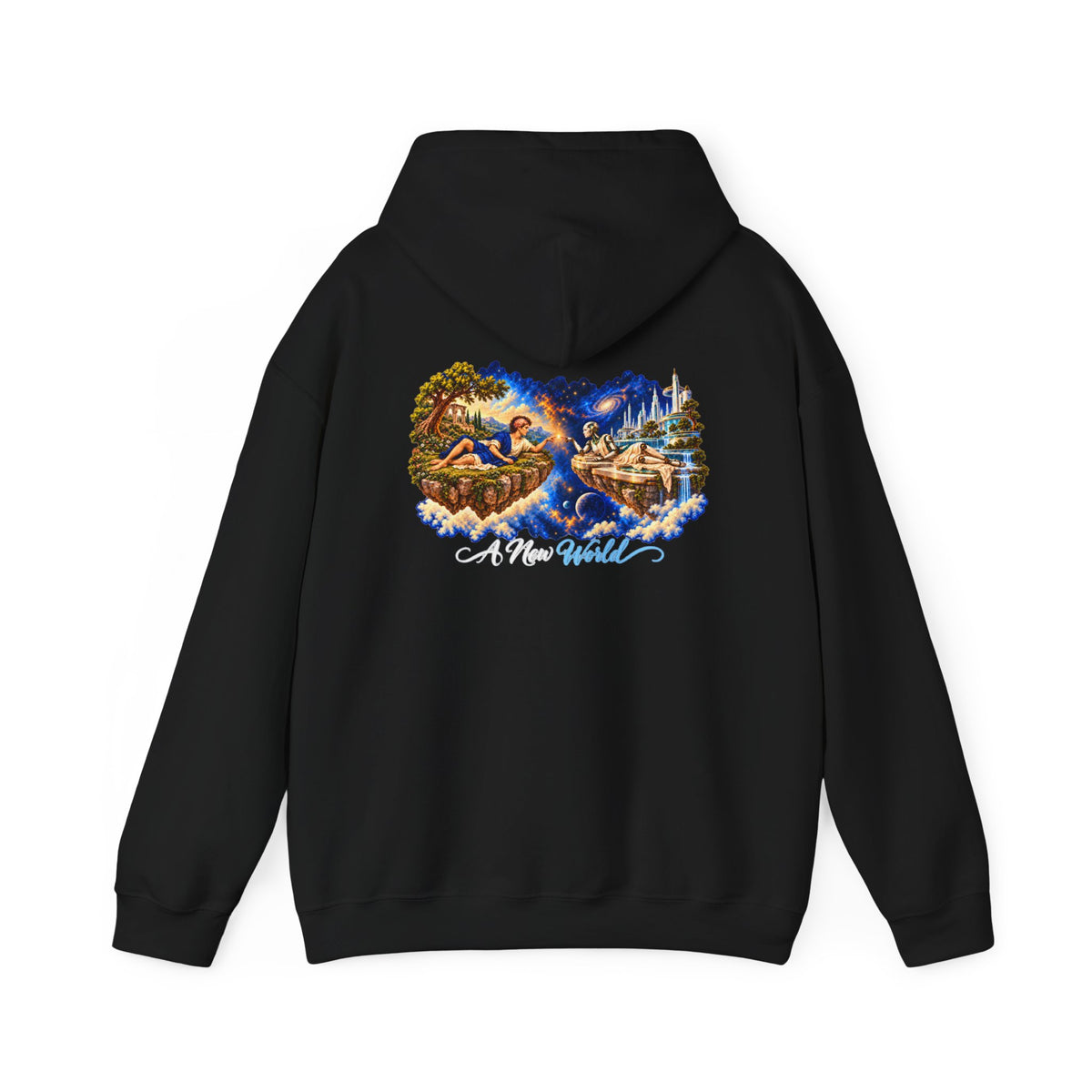 A New World-AI Art Unisex Hoodie