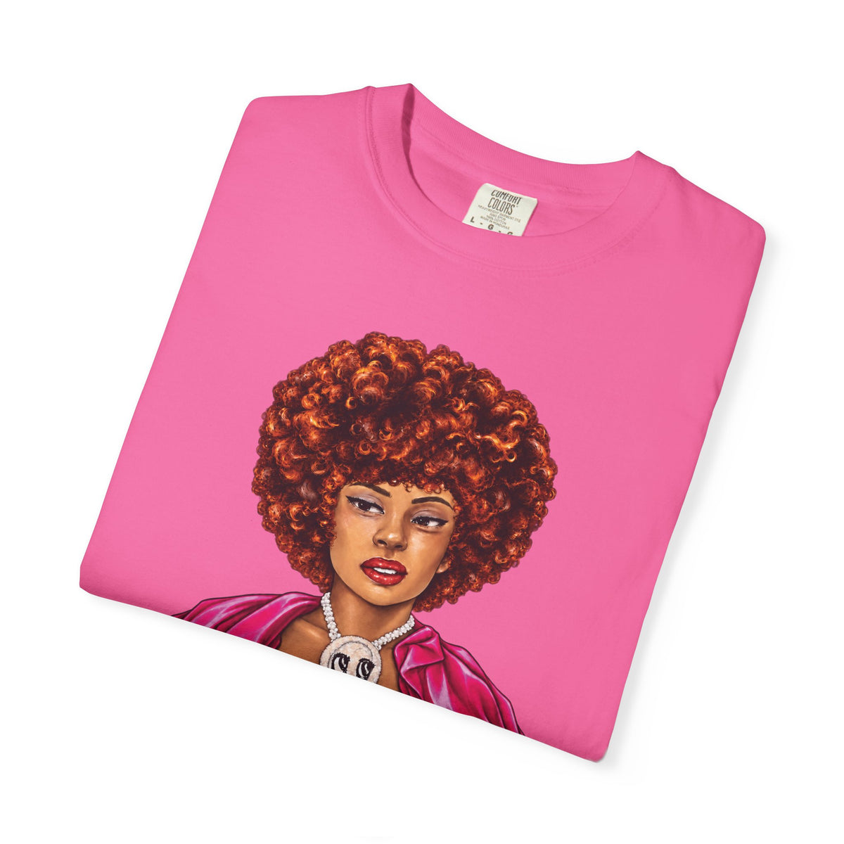 Ilustration pink chick