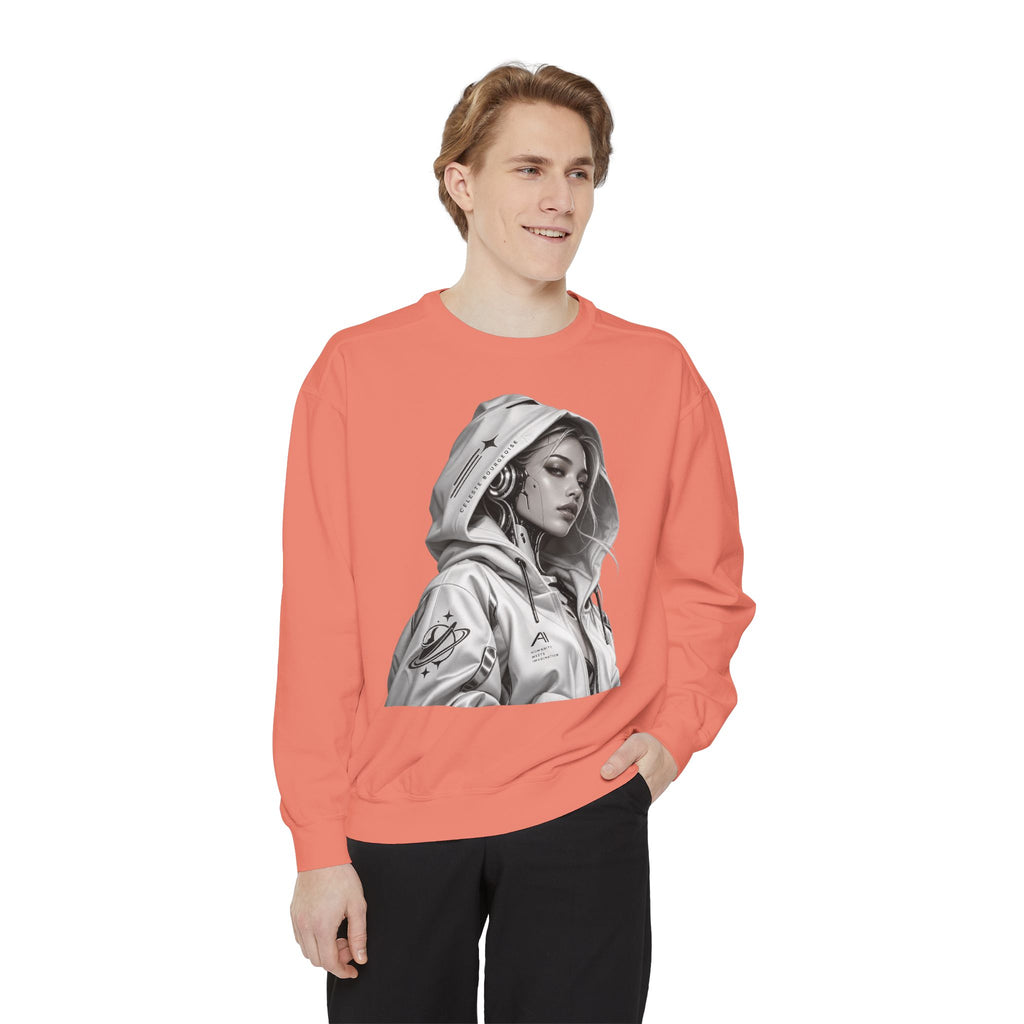 Unisex Garment-Dyed Sweatshirt