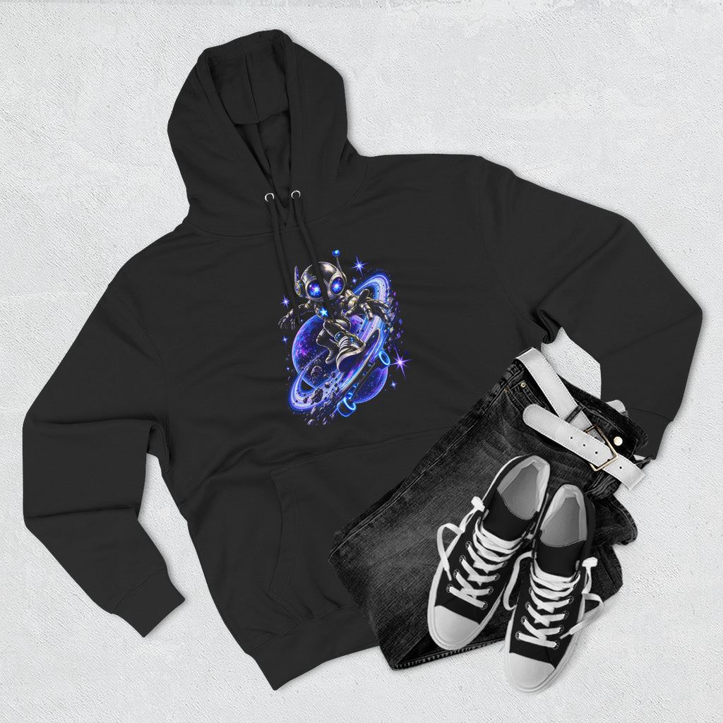 Robot Skater  Hoodie