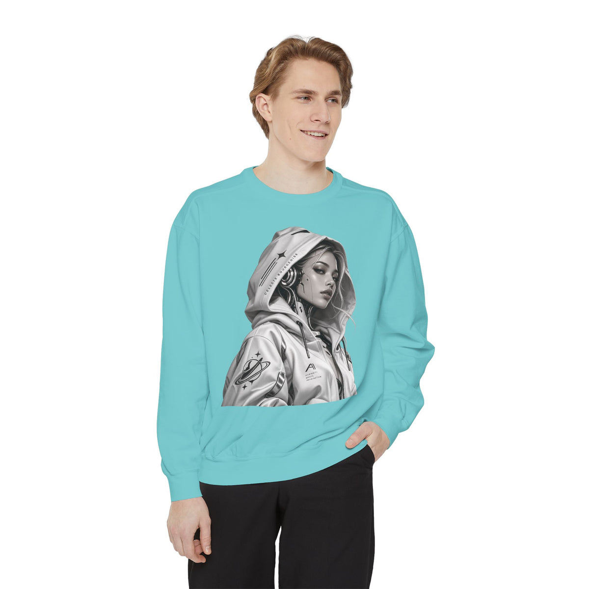 Unisex Garment-Dyed Sweatshirt